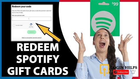 Spotify Gift Card Redeem